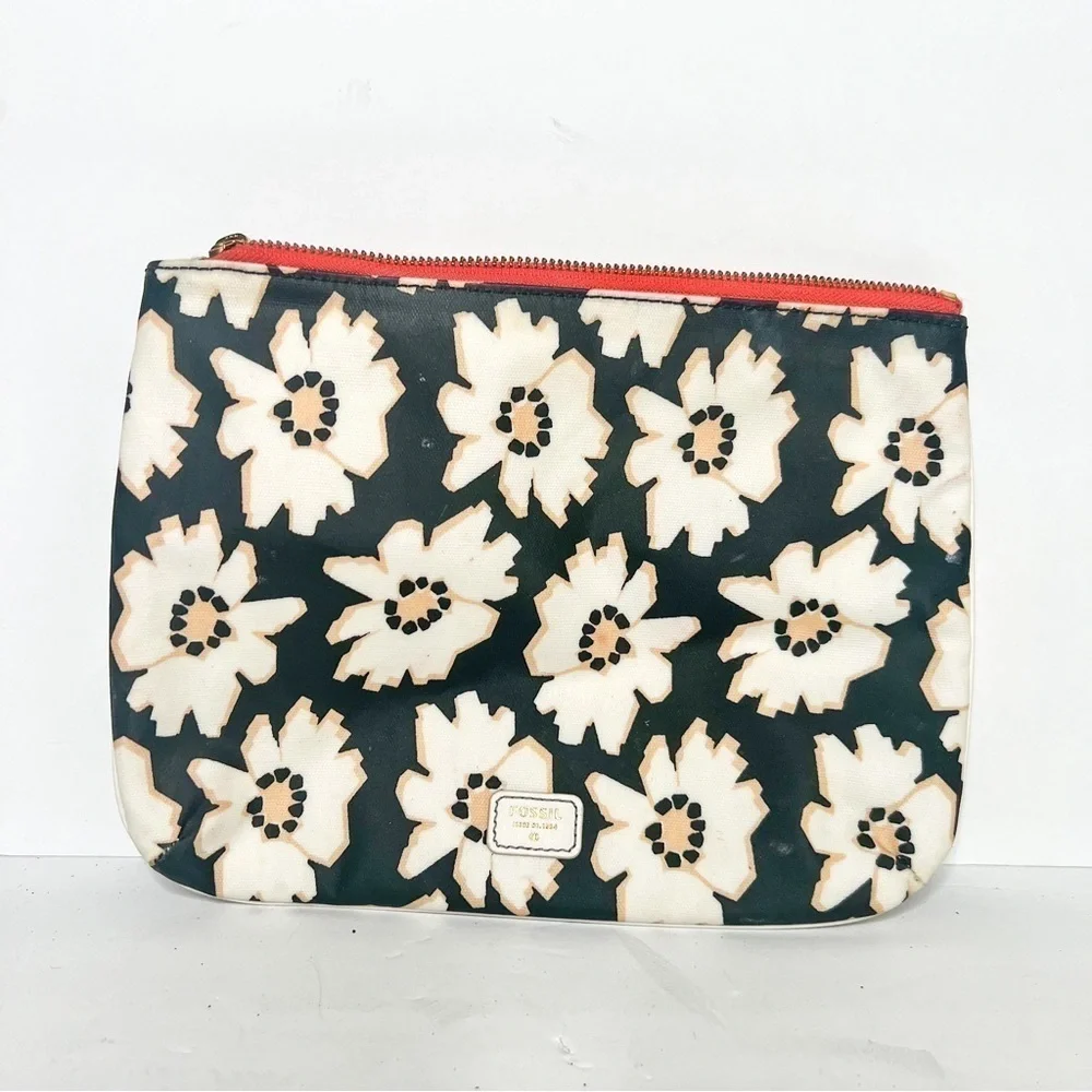 Fossil Floral Travel Bag Makeup